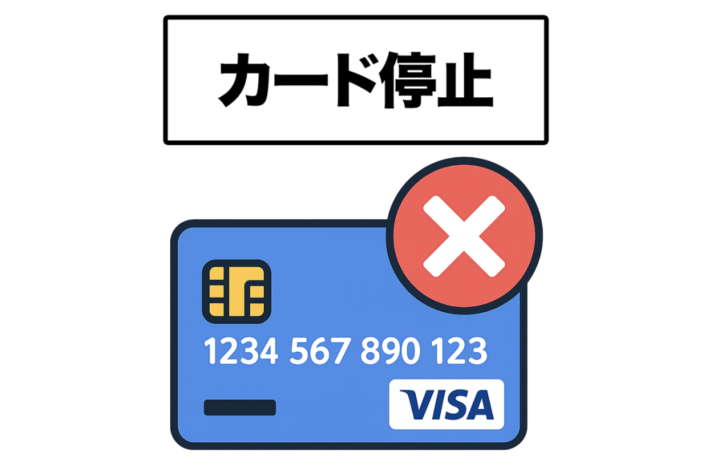 カード停止